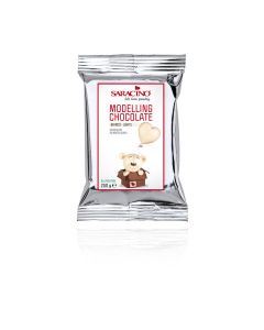 Saracino Modelleerchocolade - Wit 250g