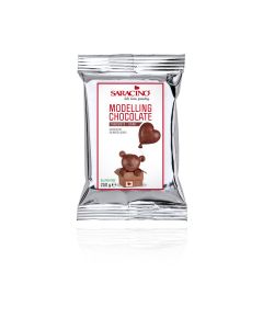 Saracino Modelleerchocolade - Dark 250g