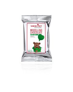 Saracino Modelleerchocolade - Groen 250g