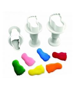 Dekofee Mini Plunger Uitsteker Voeten set/3