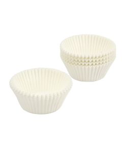 Dr. Oetker Grote Cupcakevormpjes Wit Ø6cm pk/80