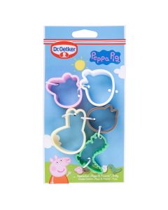 Dr. Oetker Peppa Pig & Friends - Koekjes Uitstekers Set pc/5