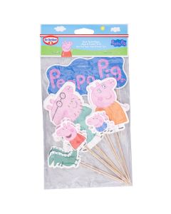 Dr. Oetker Peppa Pig & Family - Taart Toppers pc/12