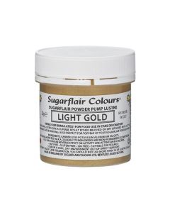 Sugarflair Pump Refill -Light Gold- 25g