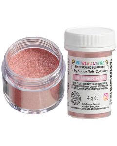 Sugarflair Edible Lustre Shimmer Pink, 4g