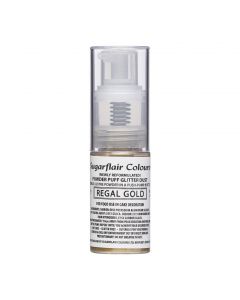 Sugarflair Pomp Spray Glitterpoeder Koninklijk Goud