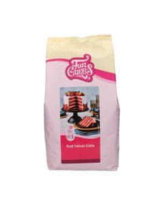 FunCakes Bakmix voor Red Velvet Cake 4kg