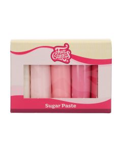 FunCakes Rolfondant Multipack Roze Palet 5x100g