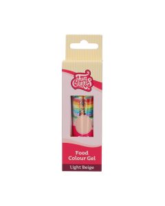 FunCakes Eetbare Kleurstof Gel Licht Beige 30g