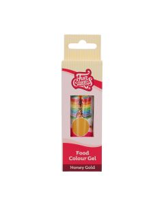 FunCakes Eetbare Kleurstof Gel Honey Gold 30g