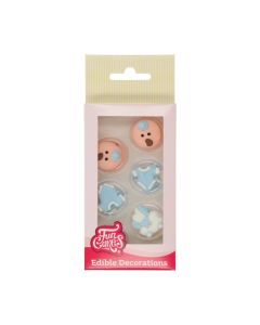 FunCakes Suikerdecoratie Baby Blauw Set/12