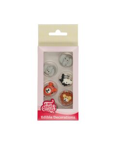 FunCakes Suikerdecoratie Safari Dieren Set/8