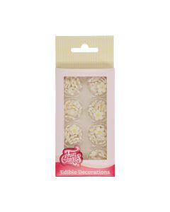 FunCakes Suikerdecoratie Witte Bloesem pk/64