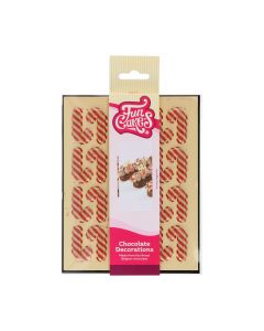 FunCakes Chocoladedecoraties Candy Cane Set/24