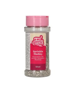 FunCakes Sprinkle Medley Zilver 65 g                        