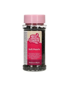 FunCakes Zachte Parels Medium Zwart 60 g