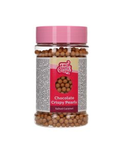 FunCakes Chocolade Crispy Pearls Salted Caramel 155g