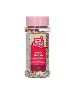 FunCakes Sugar Strands Kleurenmix 80g