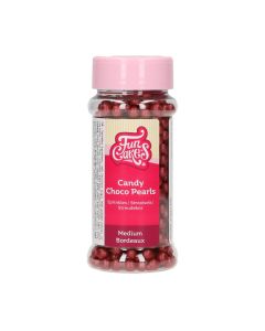 FunCakes Candy Choco Parels Medium Bordeaux 80g