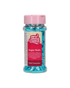 FunCakes Sugar Rods XL Mat Turquoise 70g