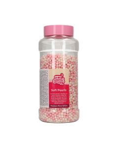 FunCakes Zachte Parels Medium Roze/Wit 500 g