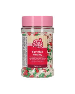 FunCakes Sprinkle Medley Christmas 180 g