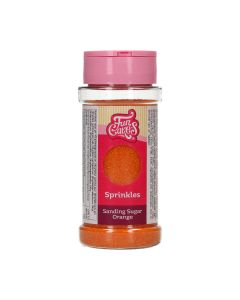 FunCakes Sanding Sugar 80g - Oranje