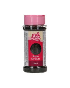 FunCakes Sugar Strands Black 80 g