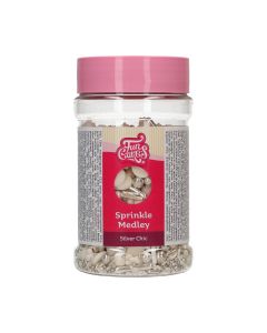 FunCakes Sprinkle Medley - Silver Chic 180g