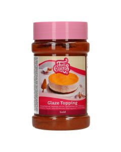 FunCakes Glaze Topping Goud 375 g