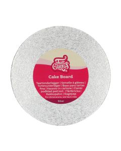 FunCakes Cake Board Rond Ø17,5 cm - Zilver