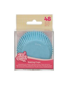 FunCakes Baking Cups Light Blue pk/48