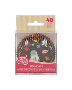 FunCakes Cupcakevormpjes Ruimte pk/48