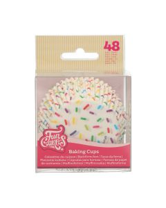 FunCakes Cupcakevormpjes Sprinkles pk/48

