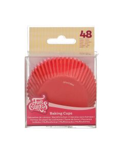 FunCakes Baking Cups Roze / Rood pk/48
