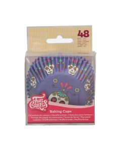 FunCakes Baking Cups Day of the Dead pk/48