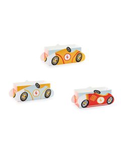 PartyDeco DIY Paper Snack Boxes pk/3 - Auto's