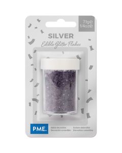PME Eetbare Glitters Zilver 7.1g