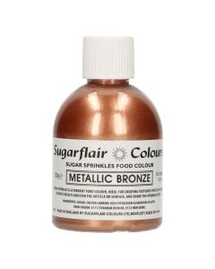 Sugarflair Sugar Sprinkles -Metallic Bronze- 100g