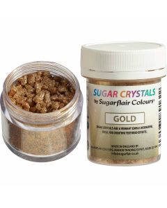 Sugarflair Suikerkristallen Goud 40 g