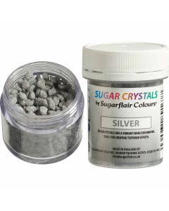 Sugarflair Suikerkristallen Zilver 40 g