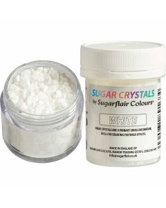 Sugarflair Suikerkristallen Wit 40 g
