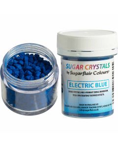 Sugarflair Suikerkristallen Electric Blue 40 g