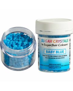 Sugarflair Suikerkristallen Baby Blue 40 g
