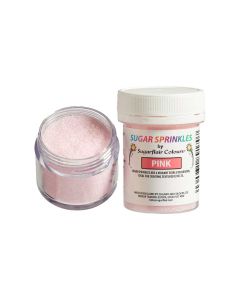 Sugarflair Sugar Sprinkles Roze - 40g