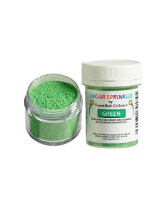 Sugarflair Sugar Sprinkles Groen - 40g