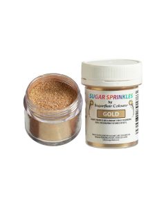 Sugarflair Sugar Sprinkles Goud - 40g