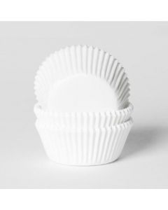 House of Marie Cupcakevormpjes Wit Klein pk/50