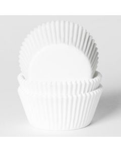 House of Marie Cupcakevormpjes cups Wit - pk/50