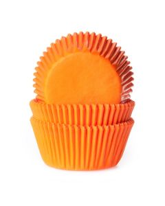 House of Marie Cupcakevormpjes Oranje - pk/50